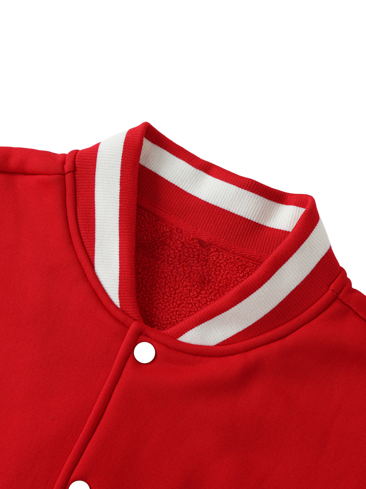 "Plead The Blood of Jesus" Fleeced Varsity Jacket